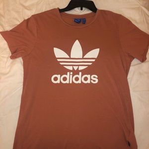 pink adidas t